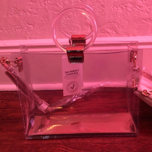 madison west clear bag
